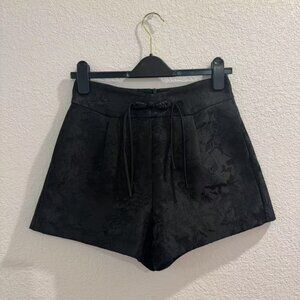 Custom Made Chinese-Style Silk Shorts (Size S)